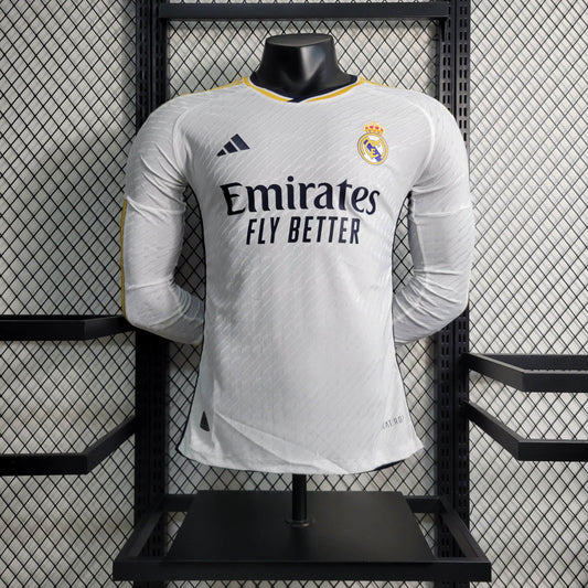 23-24 Player Real Madrid Home Long Sleeve