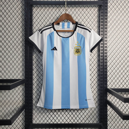 22-23 Women Wear Argentina Home 3-Star